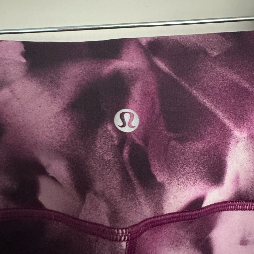 Lululemon dark purple capris